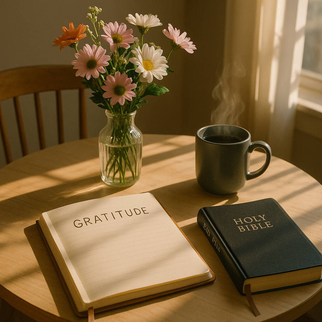 Morning prayer of gratitude